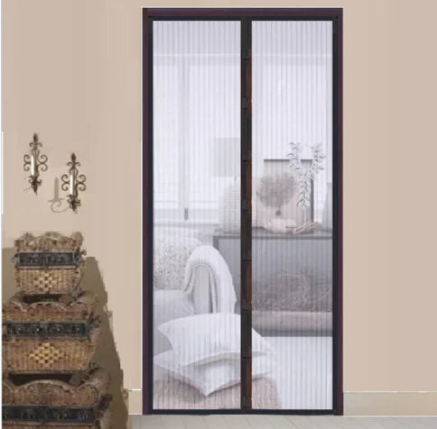 Magnetic Mesh Screen Door