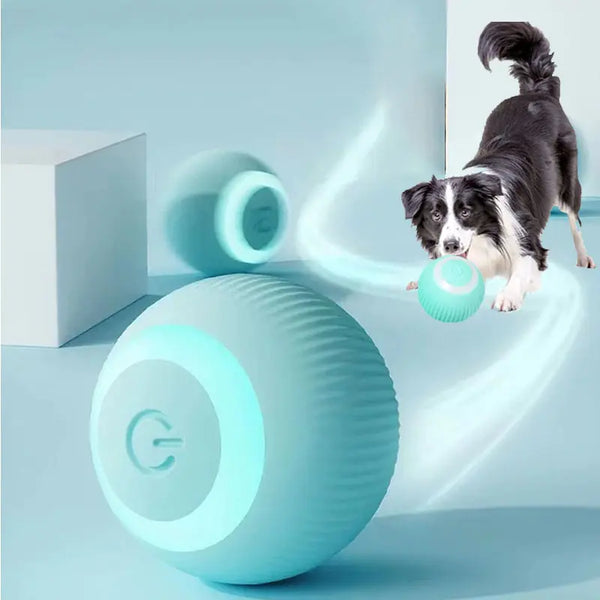 Smart Rolling Ball Toy: Fun for Pets 🐾🔵