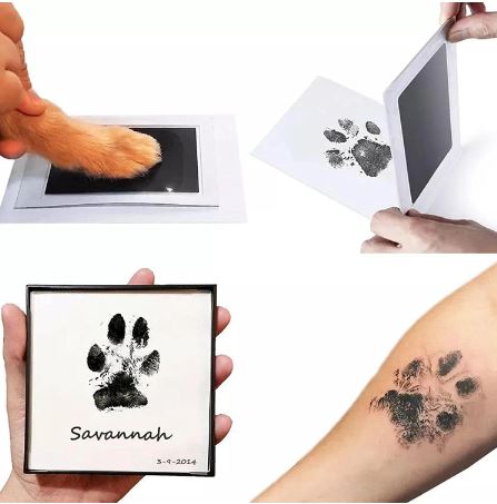 Newborn Kids Handprint Footprint or Pawprint Kit  ❤️ DIY