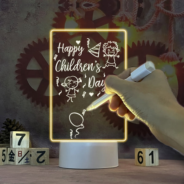 Note Board Led Night Light  - Creative Message Board