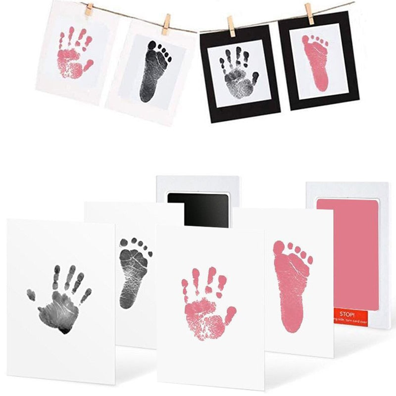 Newborn Kids Handprint Footprint or Pawprint Kit  ❤️ DIY