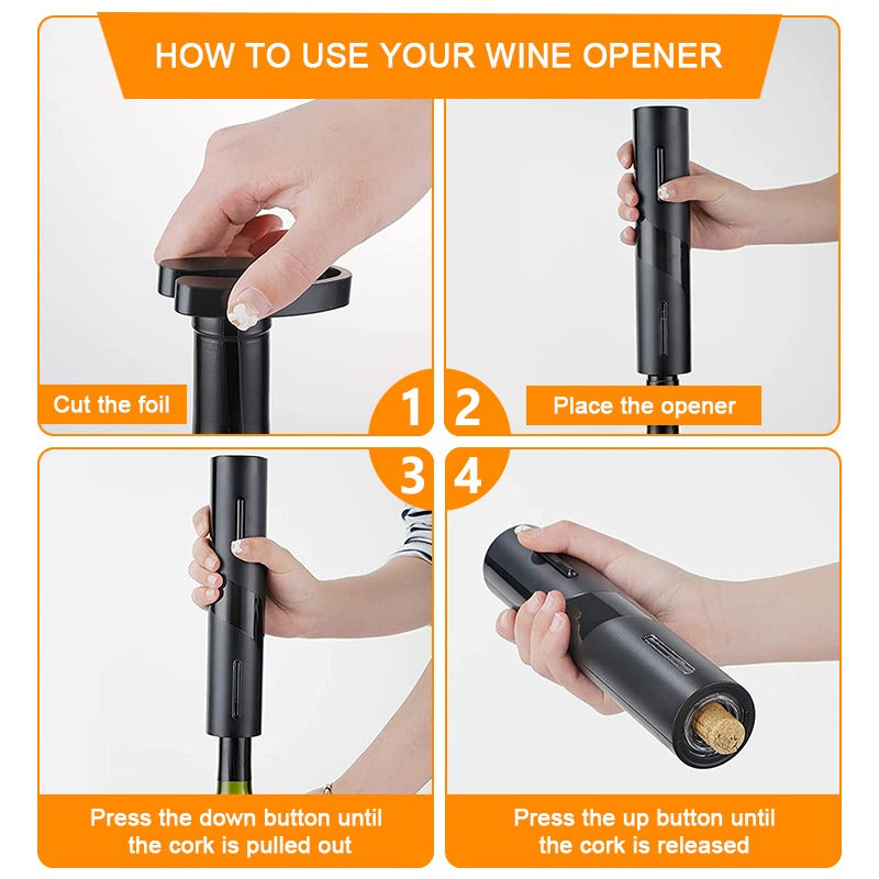 Kit Electric Wine Bottle Opener